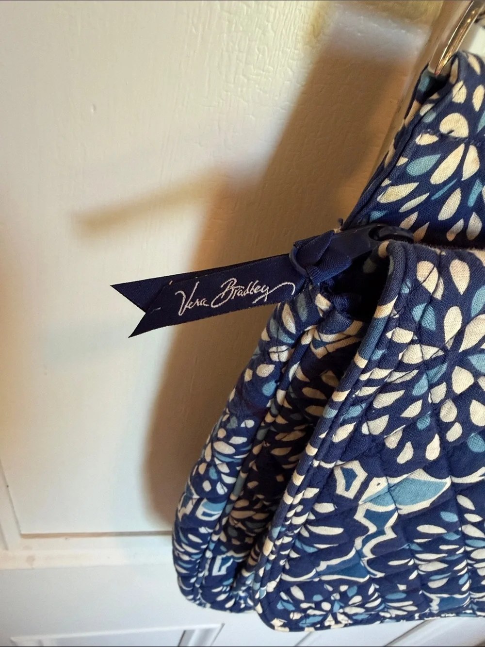 Vera Bradley Blue Floral Crossbody Shoulder Bag - Picture 2 of 9